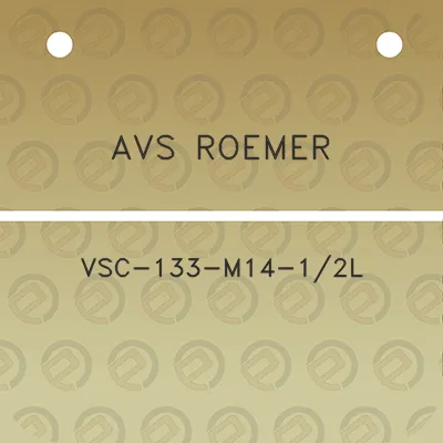 avs-roemer-vsc-133-m14-12l