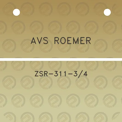 avs-roemer-zsr-311-34