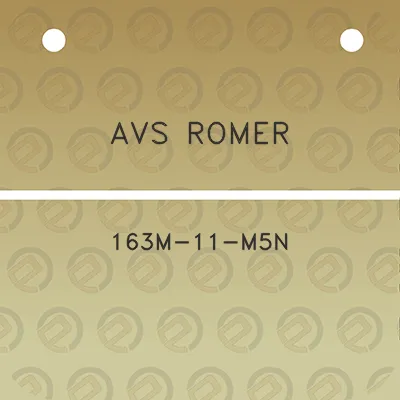 avs-romer-163m-11-m5n