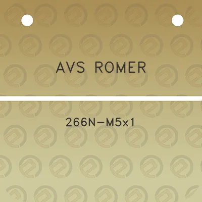 avs-romer-266n-m5x1