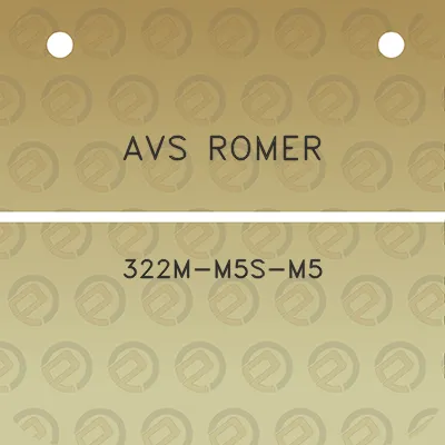 avs-romer-322m-m5s-m5