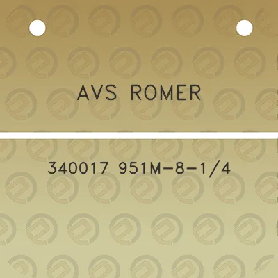 avs-romer-340017-951m-8-14