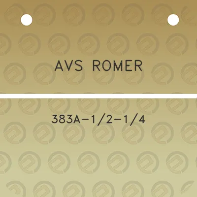 avs-romer-383a-12-14