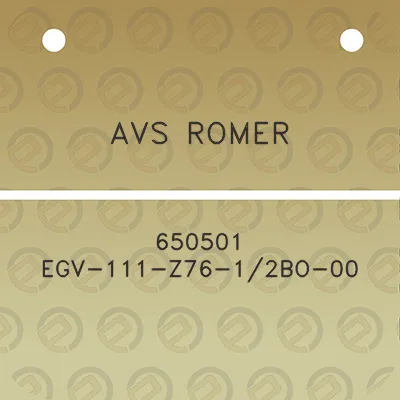 avs-romer-650501-egv-111-z76-12bo-00