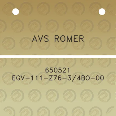 avs-romer-650521-egv-111-z76-34bo-00