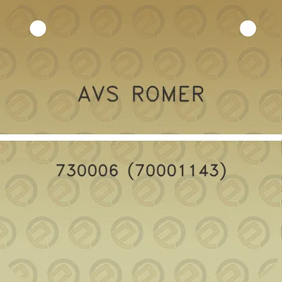 avs-romer-730006-70001143