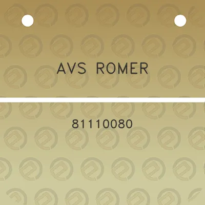 avs-romer-81110080