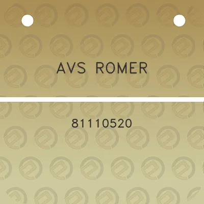 avs-romer-81110520