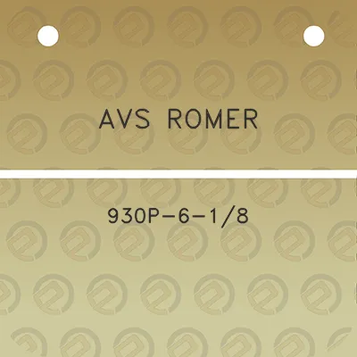 avs-romer-930p-6-18