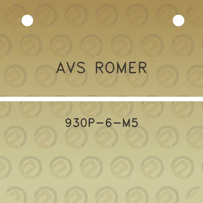 avs-romer-930p-6-m5