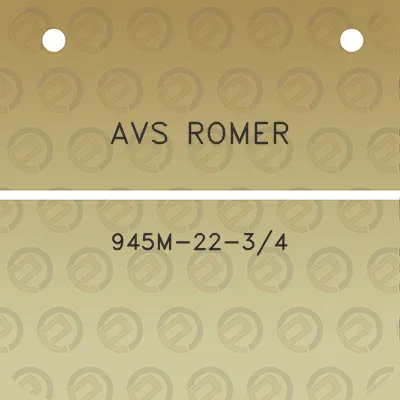 avs-romer-945m-22-34