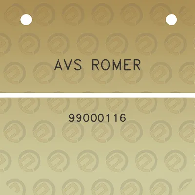 avs-romer-99000116