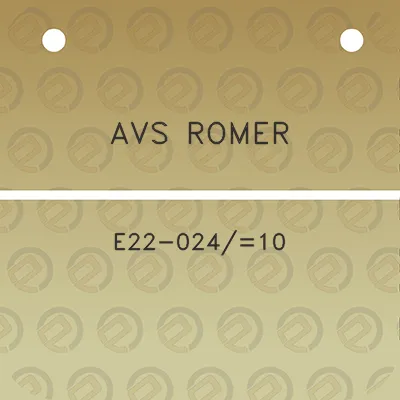 avs-romer-e22-02410