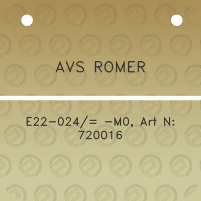 avs-romer-e22-024-m0-art-n-720016