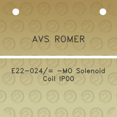 avs-romer-e22-024-mo-solenoid-coil-ip00