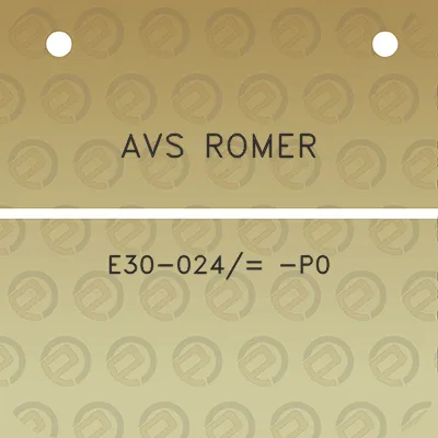 avs-romer-e30-024-p0