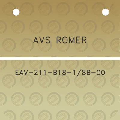 avs-romer-eav-211-b18-18b-00