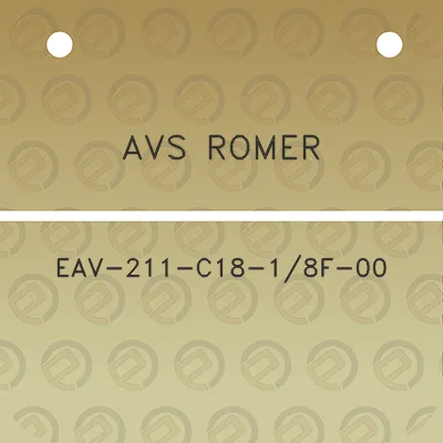 avs-romer-eav-211-c18-18f-00