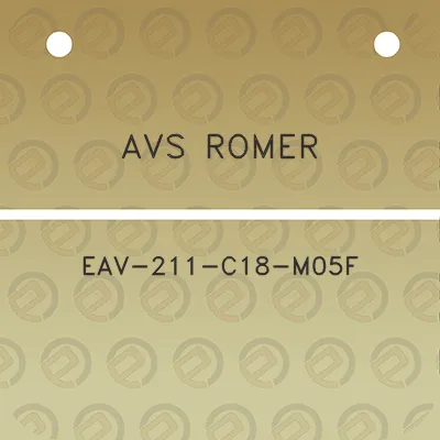 avs-romer-eav-211-c18-m05f