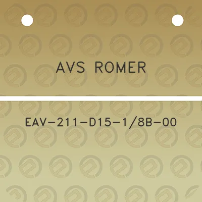 avs-romer-eav-211-d15-18b-00