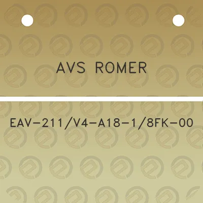 avs-romer-eav-211v4-a18-18fk-00