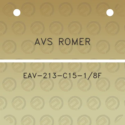 avs-romer-eav-213-c15-18f