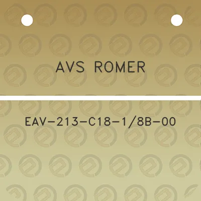 avs-romer-eav-213-c18-18b-00