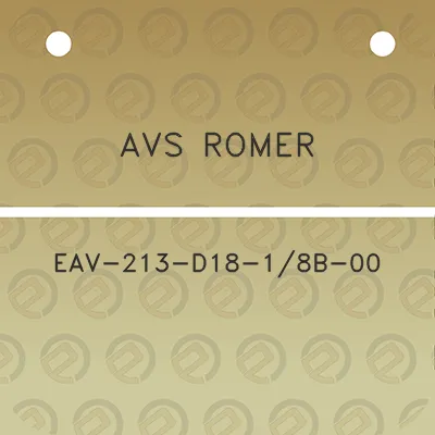 avs-romer-eav-213-d18-18b-00