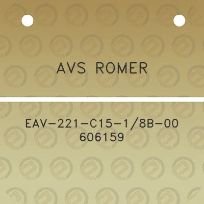 avs-romer-eav-221-c15-18b-00-606159