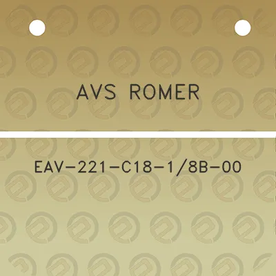 avs-romer-eav-221-c18-18b-00