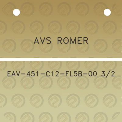 avs-romer-eav-451-c12-fl5b-00-32