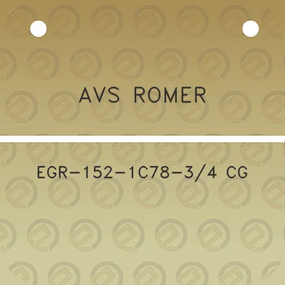 avs-romer-egr-152-1c78-34-cg