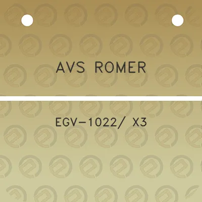 avs-romer-egv-1022-x3