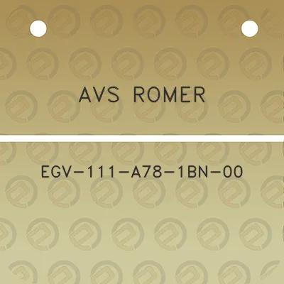 avs-romer-egv-111-a78-1bn-00