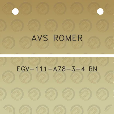 avs-romer-egv-111-a78-3-4-bn