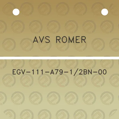 avs-romer-egv-111-a79-12bn-00