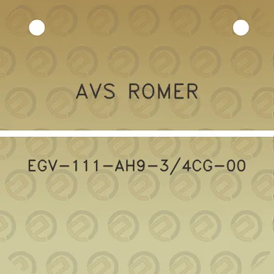 avs-romer-egv-111-ah9-34cg-00