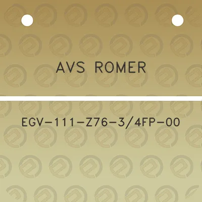 avs-romer-egv-111-z76-34fp-00