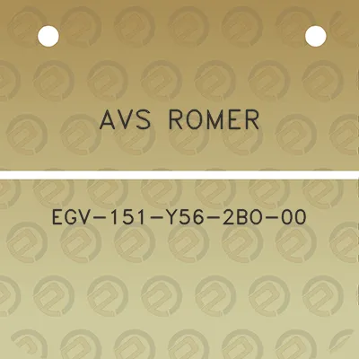 avs-romer-egv-151-y56-2bo-00