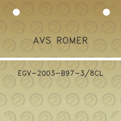 avs-romer-egv-2003-b97-38cl