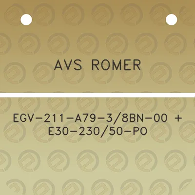 avs-romer-egv-211-a79-38bn-00-e30-23050-po