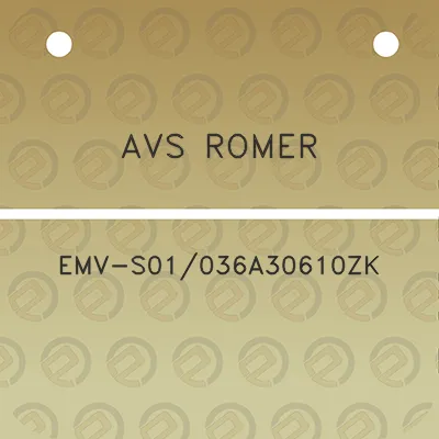 avs-romer-emv-s01036a30610zk