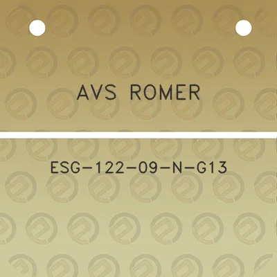 avs-romer-esg-122-09-n-g13