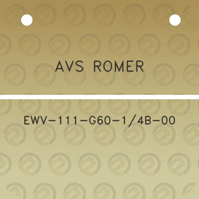 avs-romer-ewv-111-g60-14b-00