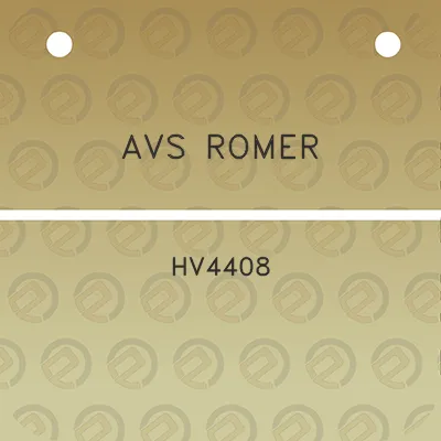 avs-romer-hv4408