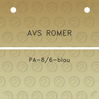 avs-romer-pa-86-blau