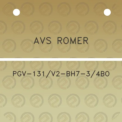 avs-romer-pgv-131v2-bh7-34bo