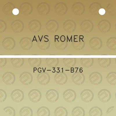 avs-romer-pgv-331-b76