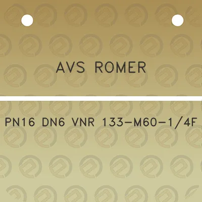 avs-romer-pn16-dn6-vnr-133-m60-14f