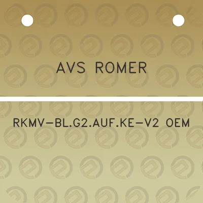 avs-romer-rkmv-blg2aufke-v2-oem